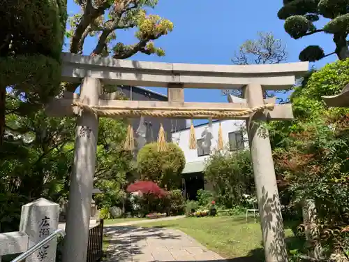 一宮神社の鳥居