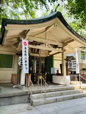 銀杏岡八幡神社の本殿・本堂