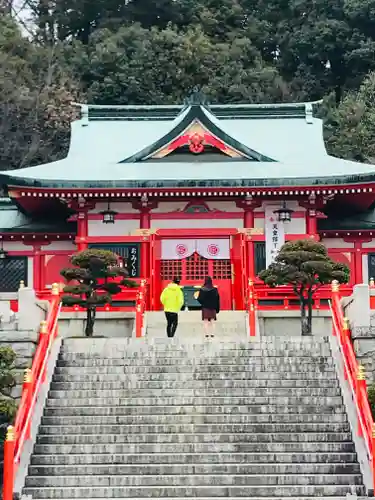 足利織姫神社の本殿