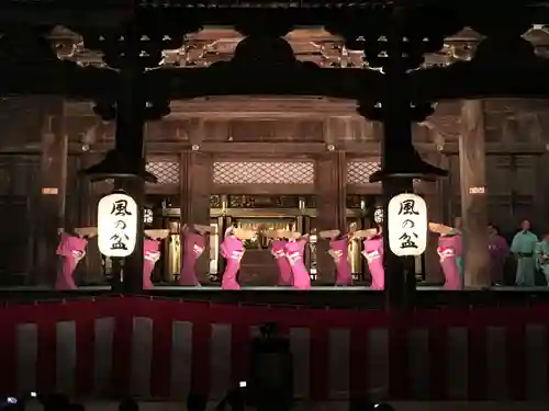 聞名寺のお祭り