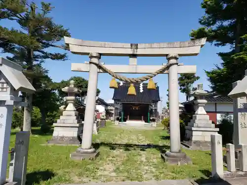 西保神社の鳥居