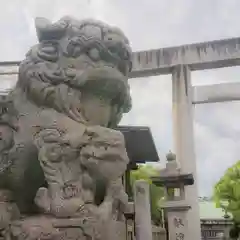 貴船神明社の狛犬