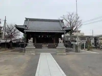 新城神社の本殿・本堂