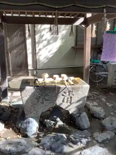 下中八幡宮の手水舎