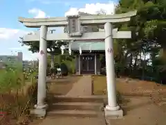 飯縄神社の鳥居