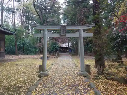 生品神社の鳥居