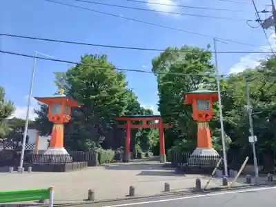 井草八幡宮の鳥居