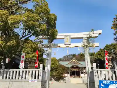 伊川谷惣社の鳥居