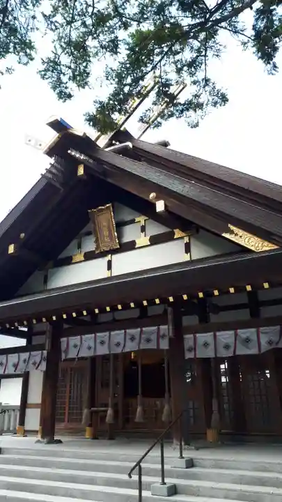 新琴似神社の本殿・本堂