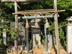 加麻良神社の鳥居