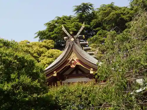 薭田神社の景色