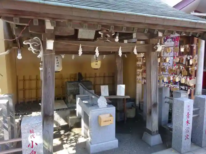 菊名神社の手水舎
