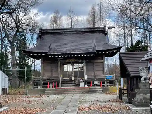 愛國神社の本殿・本堂