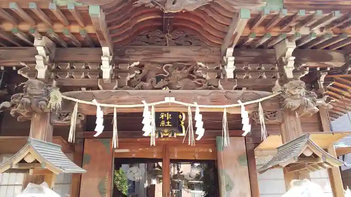 小野照崎神社の本殿・本堂