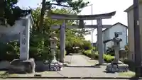 鹿苑神社の鳥居