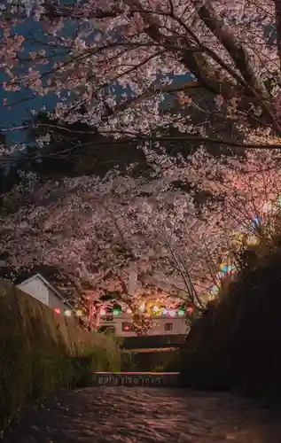 川田八幡神社の庭園