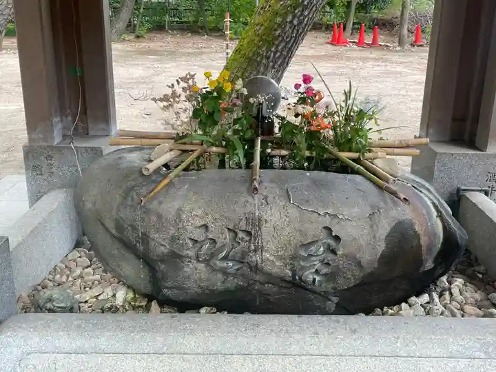 熊野神社の手水舎