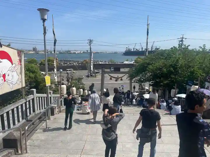 神前神社のお祭り