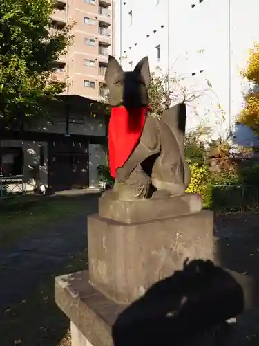 千束稲荷神社の狛犬