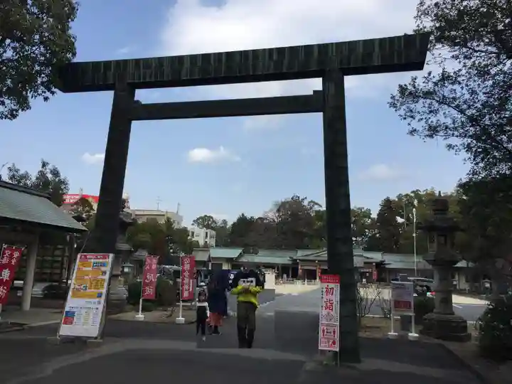 三重縣護國神社の鳥居