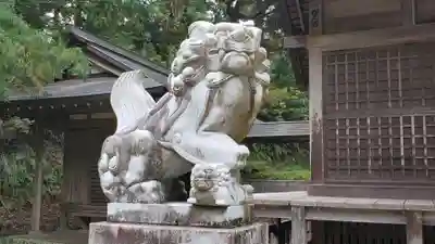 莫越山神社の狛犬