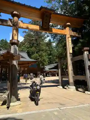穂高神社嶺宮遥拝社（穂高神社）(長野県)