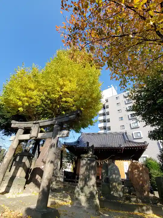 晴門田神社の鳥居