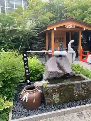 蛇窪神社の手水舎