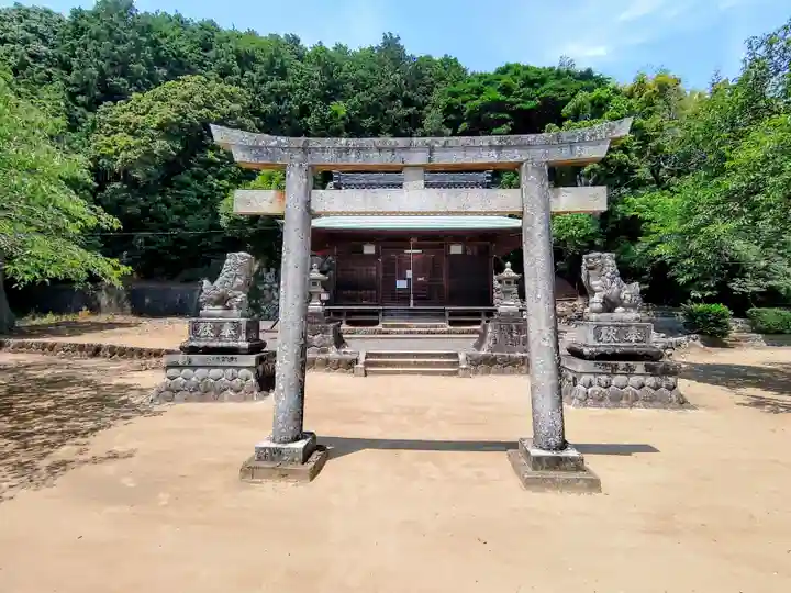岩上神社の鳥居