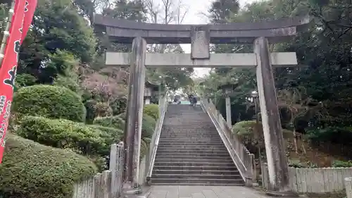 宮地嶽神社の鳥居