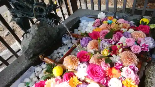 豊平神社の手水舎