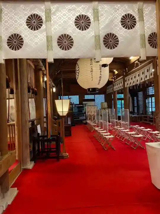 越中一宮 髙瀬神社の本殿・本堂