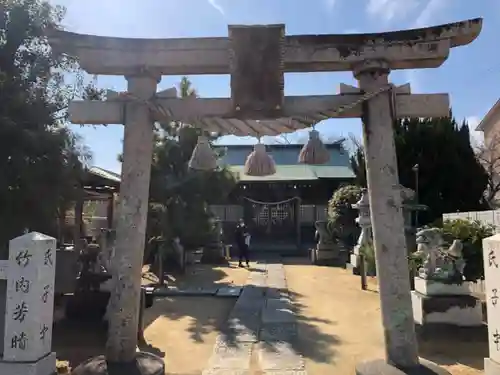 事代主神社の鳥居