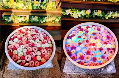 法輪寺の手水舎