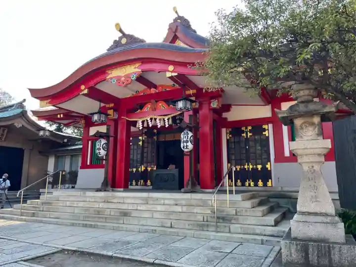 品川神社の本殿・本堂