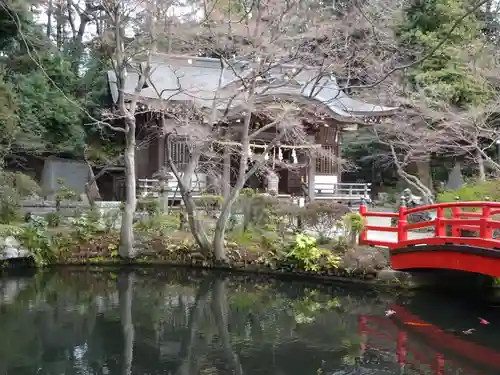 貫井神社の庭園