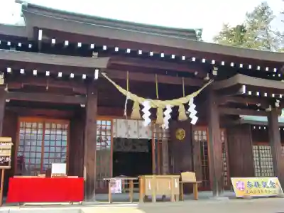 茨城縣護國神社の本殿・本堂