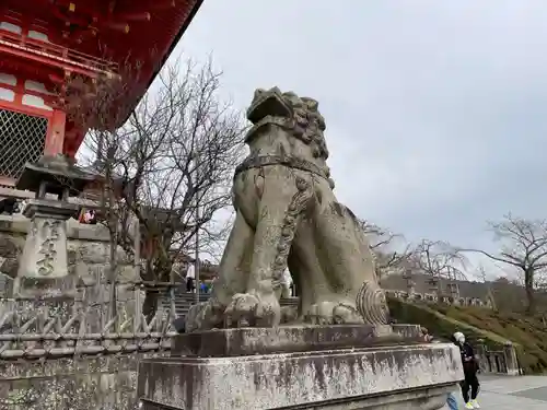 清水寺の狛犬