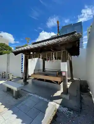 警固神社の手水舎