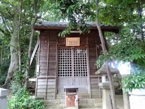 村木神社の本殿