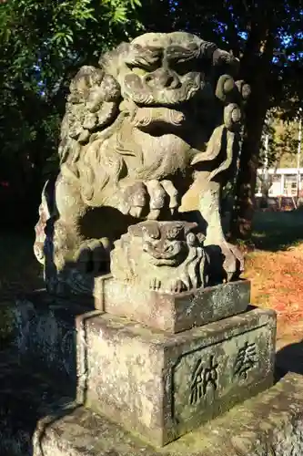 青葉神社の狛犬