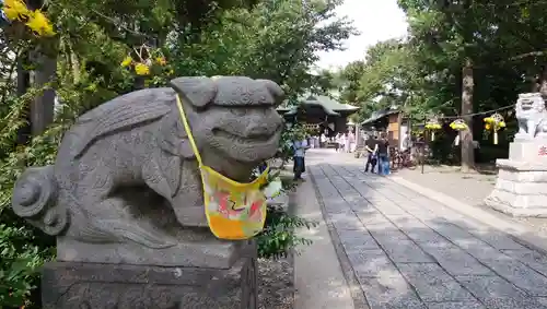 菊田神社の狛犬