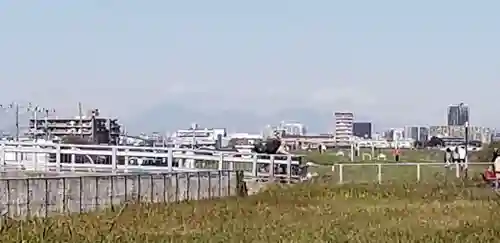 小向三輪神社の周辺