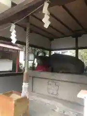 松山神社の狛犬