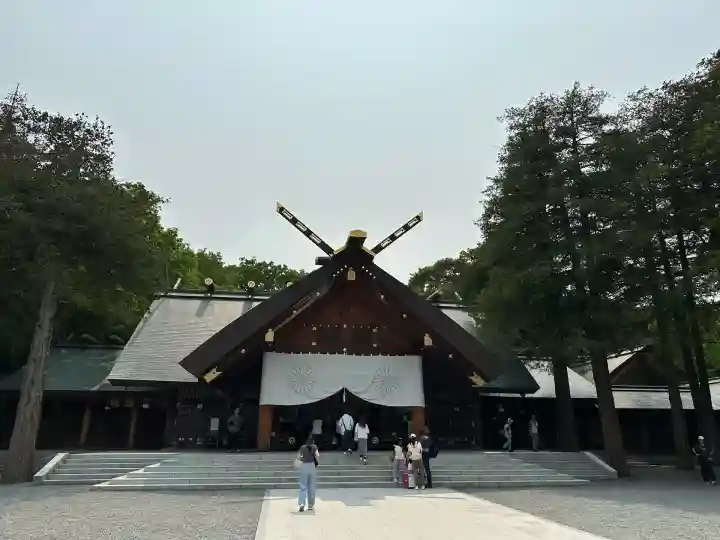 北海道神宮の本殿・本堂