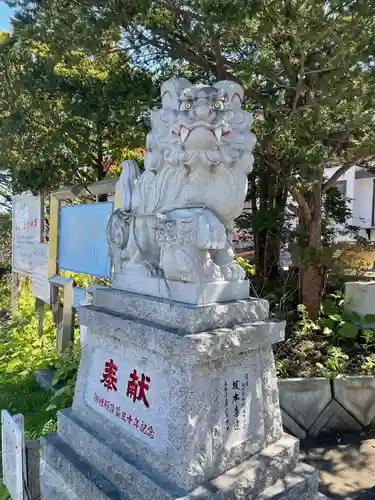 森三吉神社の狛犬