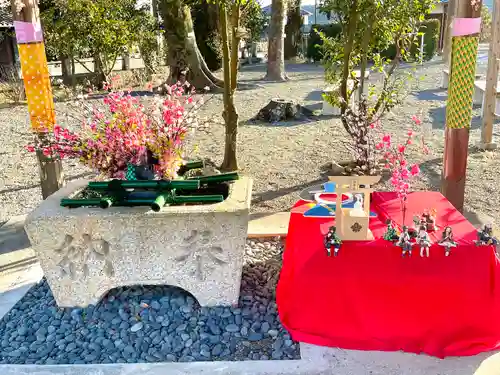 大西神社の手水舎