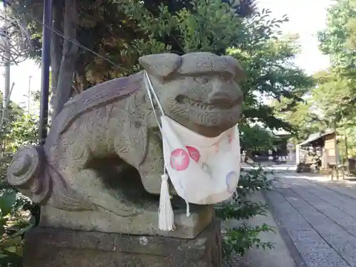 菊田神社の狛犬