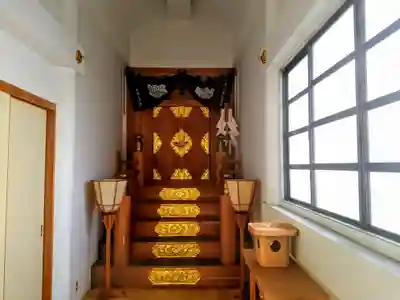 神明社・土之宮合殿の本殿・本堂