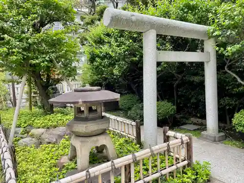 蒲田八幡神社の鳥居